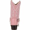 Durango Little Kid Pink Rhinestone Western Boot, PINK BLING, D, Size 13.5 BT568